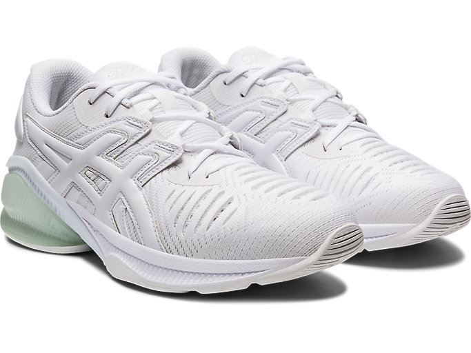 White / White Asics GEL-QUANTUM INFINITY JIN Women's Sneakers | EDQA2204