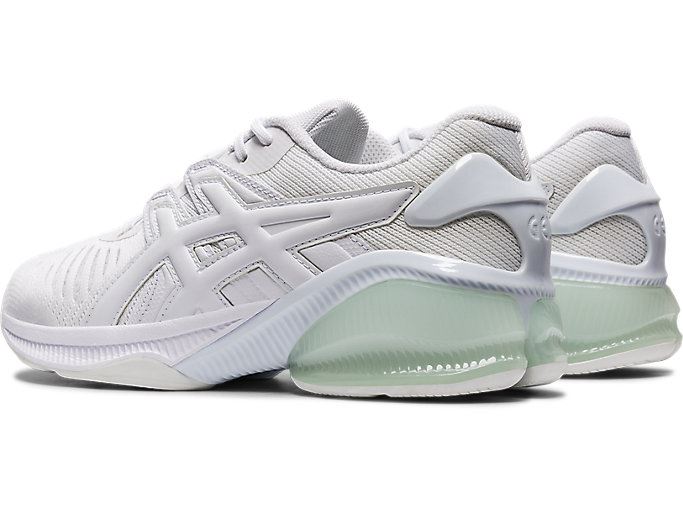 White / White Asics GEL-QUANTUM INFINITY JIN Women's Sneakers | EDQA2204