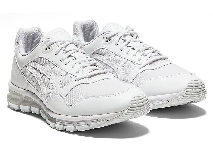 White / White Asics GEL-SAGA 180 Men's Sneakers | KETP0403