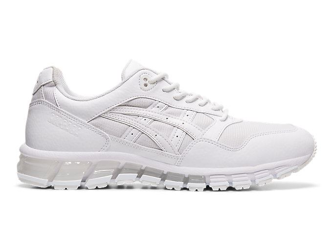 White / White Asics GEL-SAGA 180 Men\'s Sneakers | KETP0403