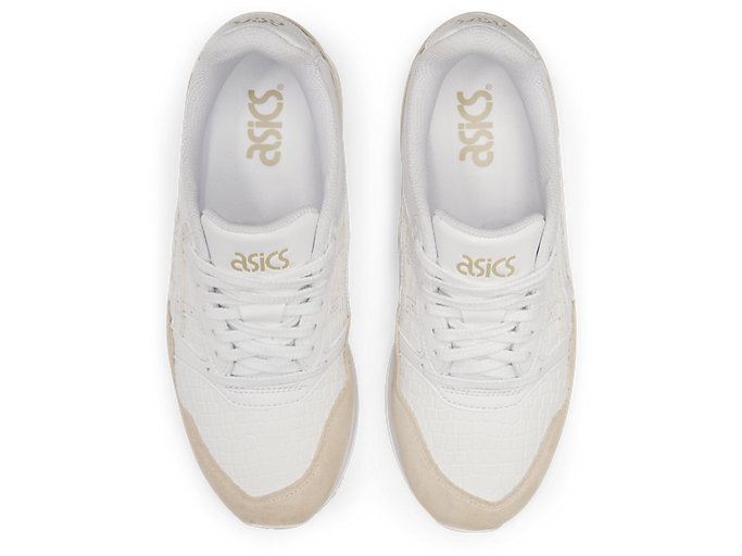 White / White Asics GEL-Saga Women's Sneakers | ODRN2587