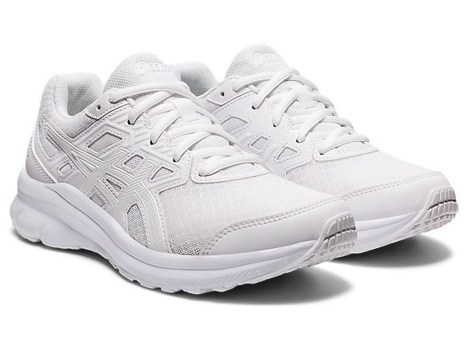 White / White Asics JOLT 3 Women's Running Shoes | EFPQ8336