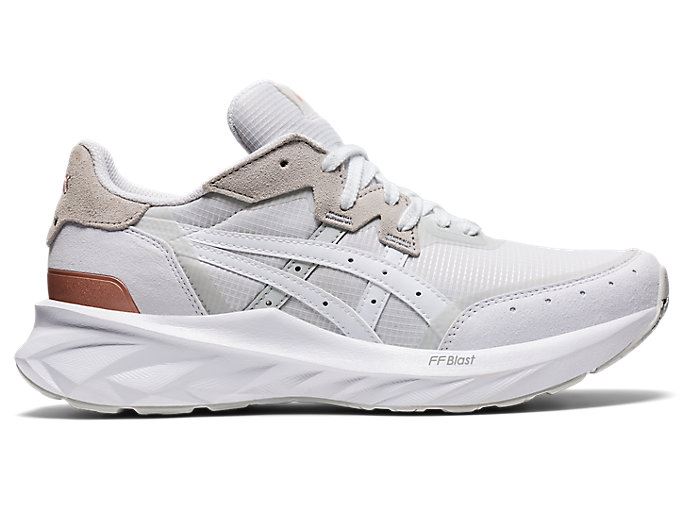 White / White Asics TARTHER BLAST Women's Sneakers | FHGD5689