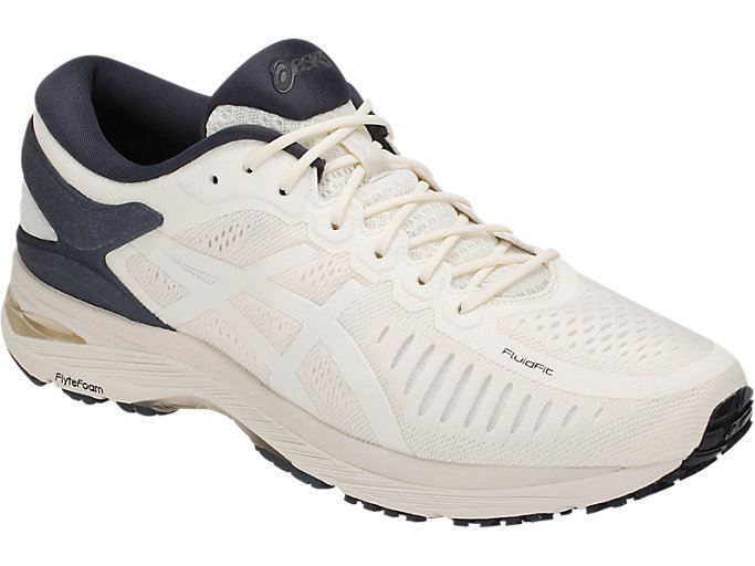 White / White / Black Asics Metarun Men's Running Shoes | YBWY5565