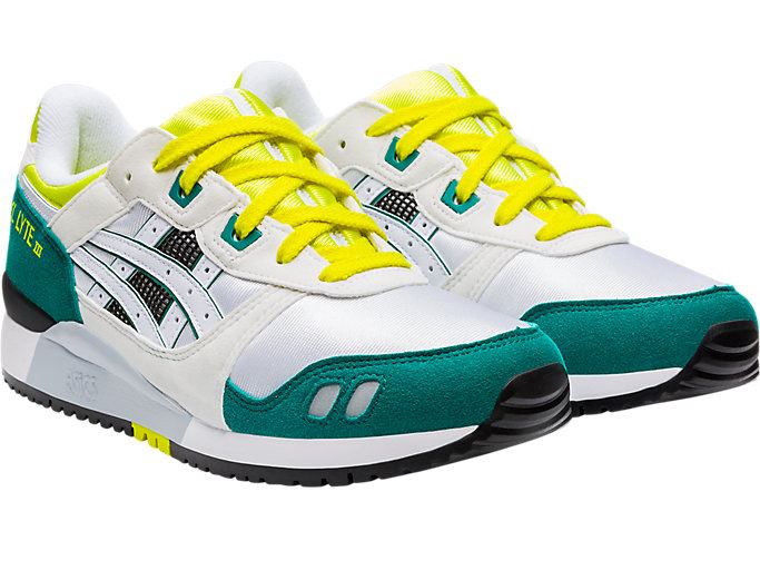 White / Yellow Asics GEL-Lyte III Women's Sneakers | WVAI6872