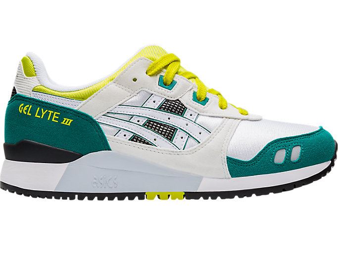 White / Yellow Asics GEL-Lyte III Women's Sneakers | WVAI6872