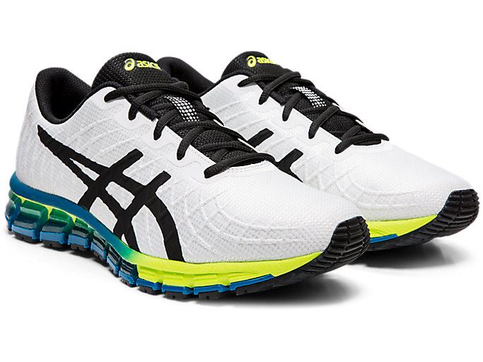 White / Yellow Asics GEL-QUANTUM 180 4 Men's Sneakers | HWGY9096