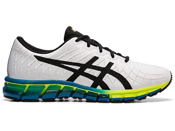 White / Yellow Asics GEL-QUANTUM 180 4 Men\'s Sneakers | HWGY9096