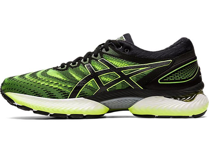 Yellow / Black Asics GEL-Nimbus 22 Men's Running Shoes | ZLWV7632