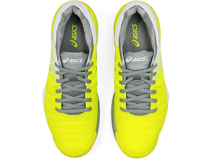 Yellow / Grey Asics GEL-Resolution 7 Clay Court Women's Tennis Shoes | UHWI3295